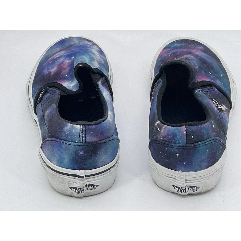Vans Classic Slip-On Galaxy Print Canvas Shoes Men’s 6 Women’s 7.5 Sneakers - Picture 4 of 6